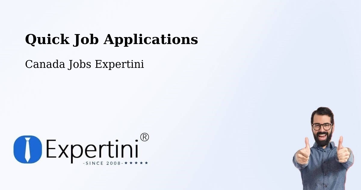 Quick Apply Feature – Mercier - Canada Jobs Expertini
